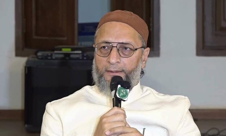 Image of AIMIM chief Asaduddin Owaisi