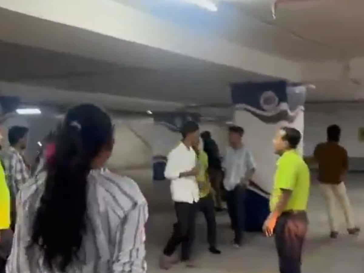 Chaos at Hyderabad mall after staff assaults woman