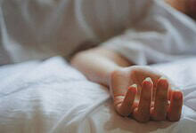 Representational Image of woman lying dead