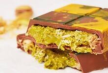 Dubai's viral crunchy pistachio Kunafa chocolate bar
