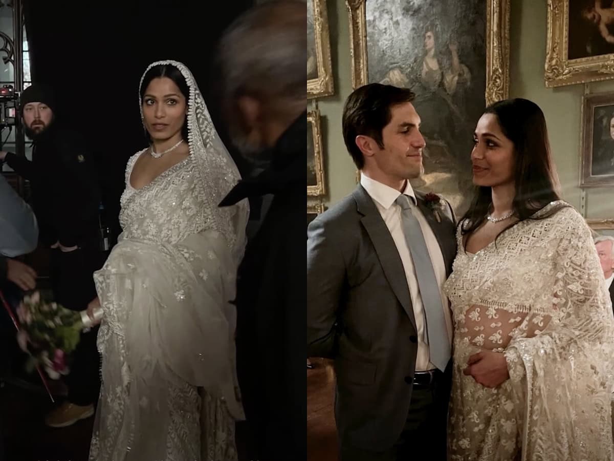 Freida Pinto to wear a Manish Malhotra saree as Grace in Surface season 2