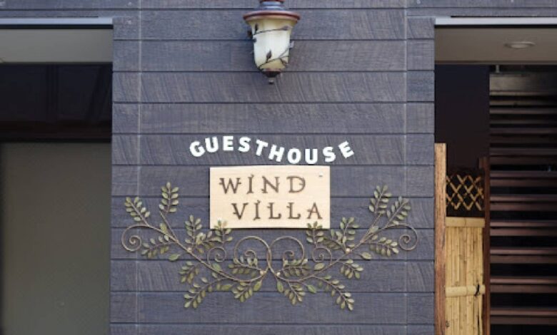 Guest House Wind Villa in Kyoto, Japan.