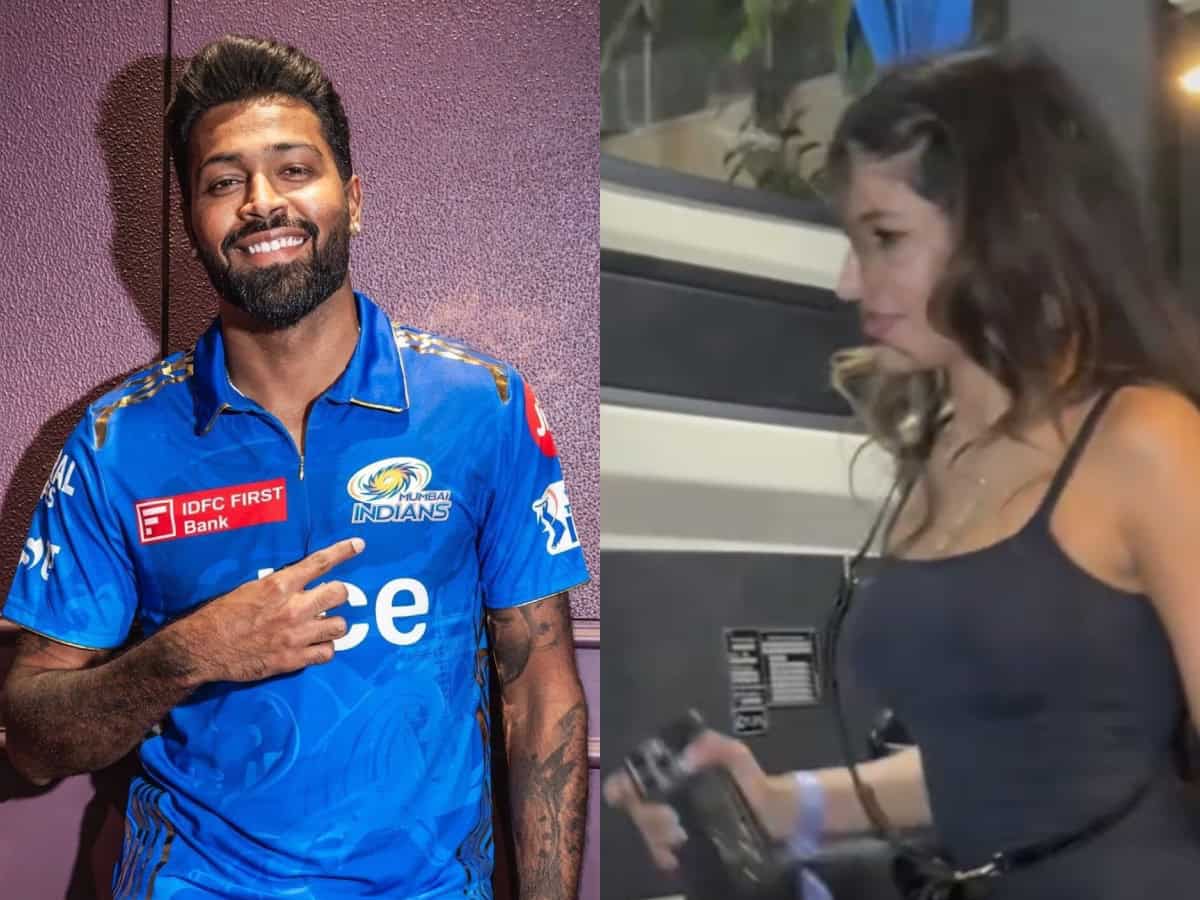 Hardik Pandya’s rumoured girlfriend joins MI team bus after win