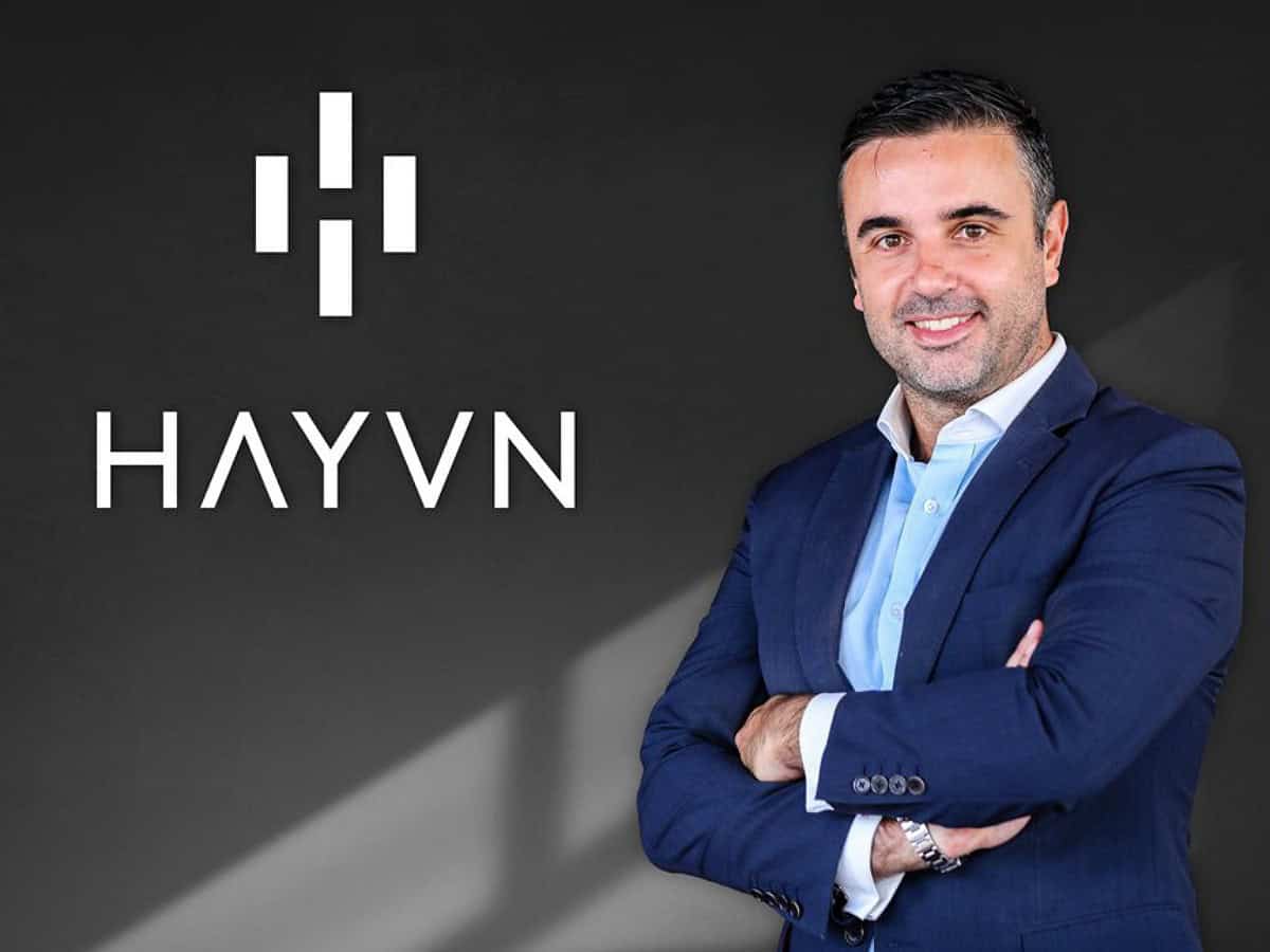 Photo of Christopher Flinos, co-founder and former chief executive of Hayvn Group.