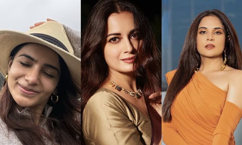 Samantha, Dia Mirza and Richa Chadha vioice concers over Kancha Gachibowli land