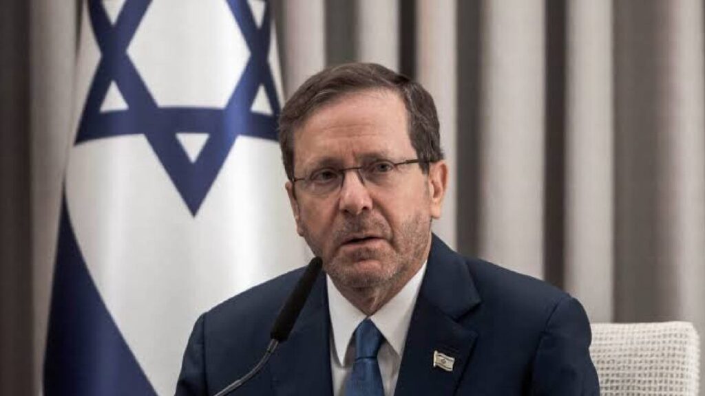 Israeli President Isaac Herzog