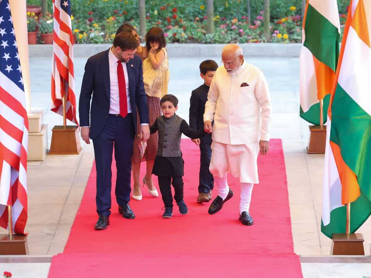 JD Vance and PM Modi