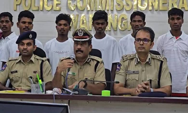 Maoists surrender in Telangana's Warangal