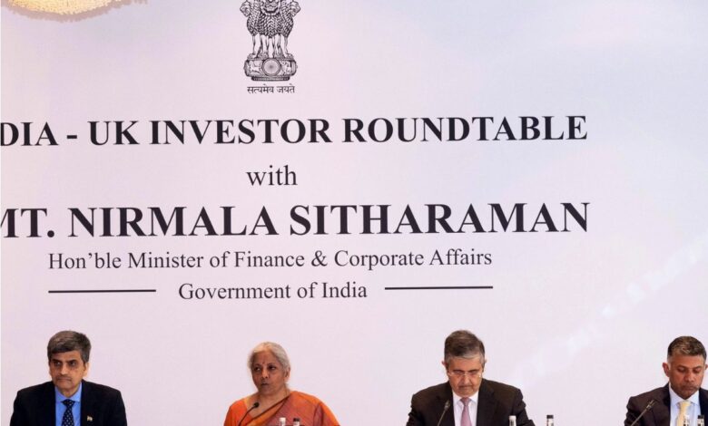 Minister of finance & corporate Affairs Sitharaman