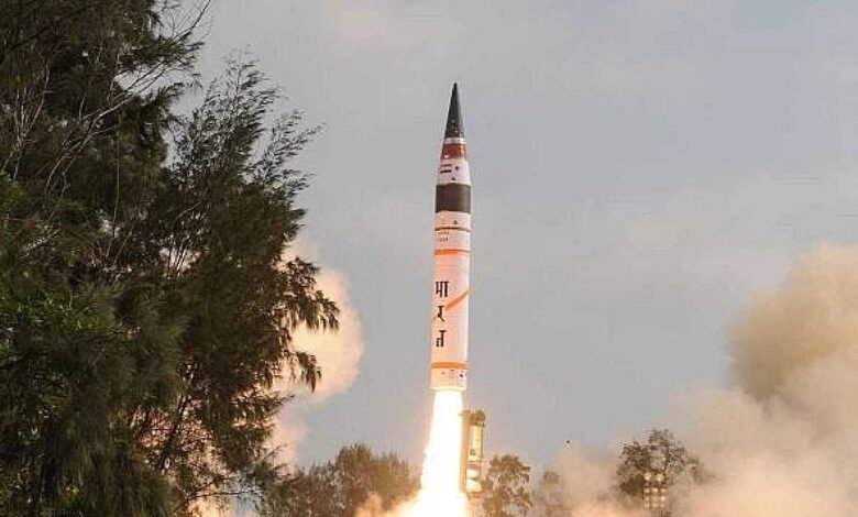 Representative image missile