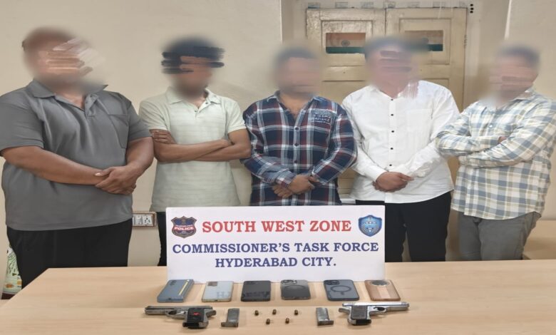 Accused held for murder conspiracy in Hyderabad