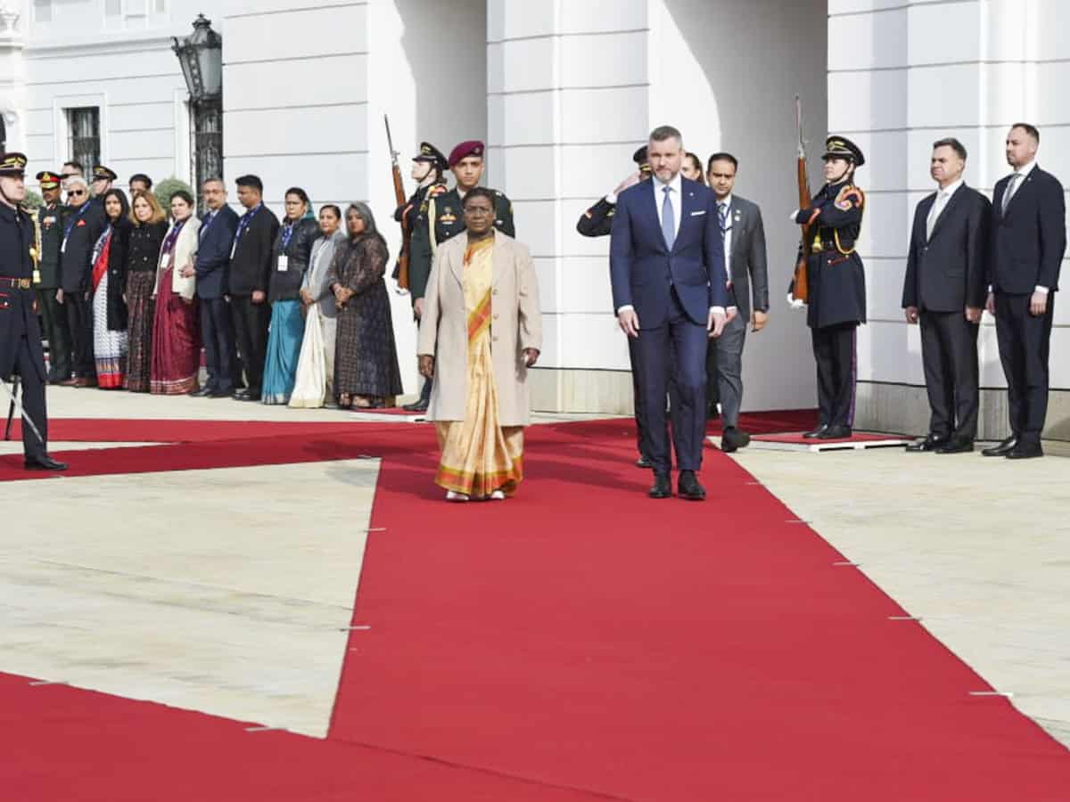 President Droupadi Murmu in Slovakia