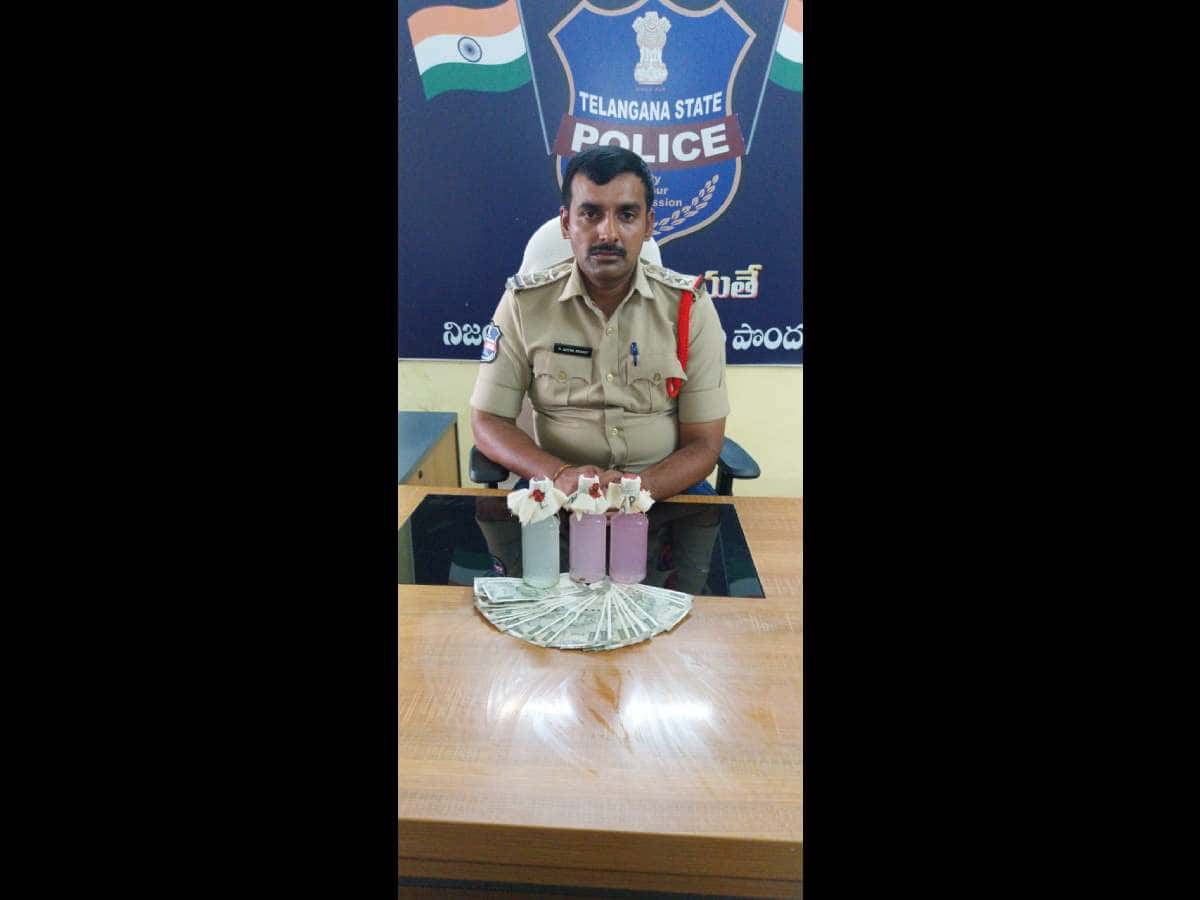 An SI in Suryapet arrested by ACB for bribery
