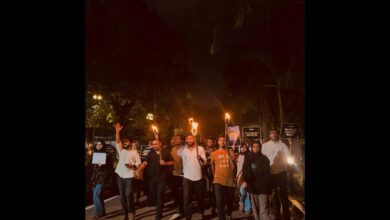 Students hold protest march at EFLU