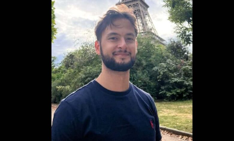 The image displays a picture of Dutchman Sacha Arbonel