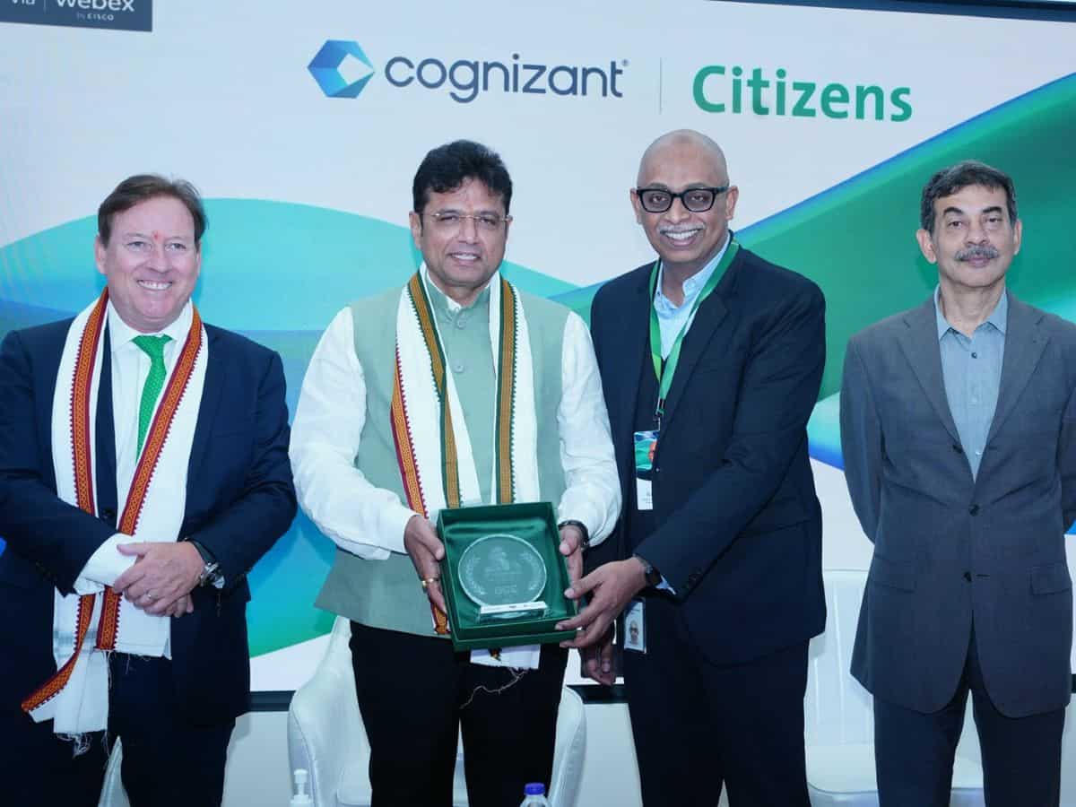 Citizens and Cognizant launch Hyderabad GCC at Kokapet GMR Infobahn IT building