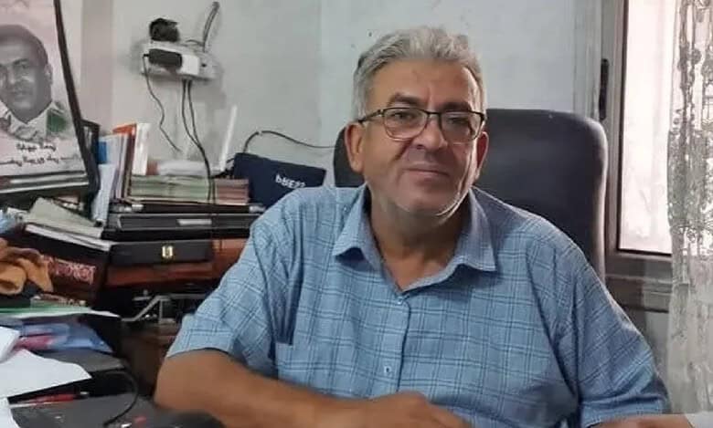 Palestinian journalist Ali Al-Sarmoudi