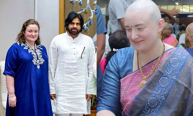 Pawan Kalyan's wife offers hair at Tirupati, donates Rs 17L post son's accident