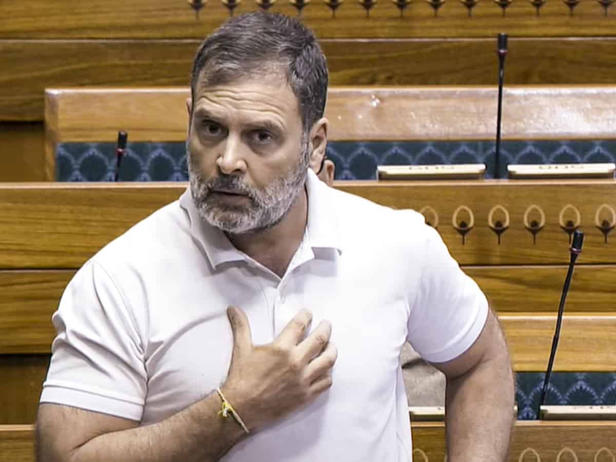 Rahul questions govt on US tariffs, Chinese 'encroachment' of Indian territory