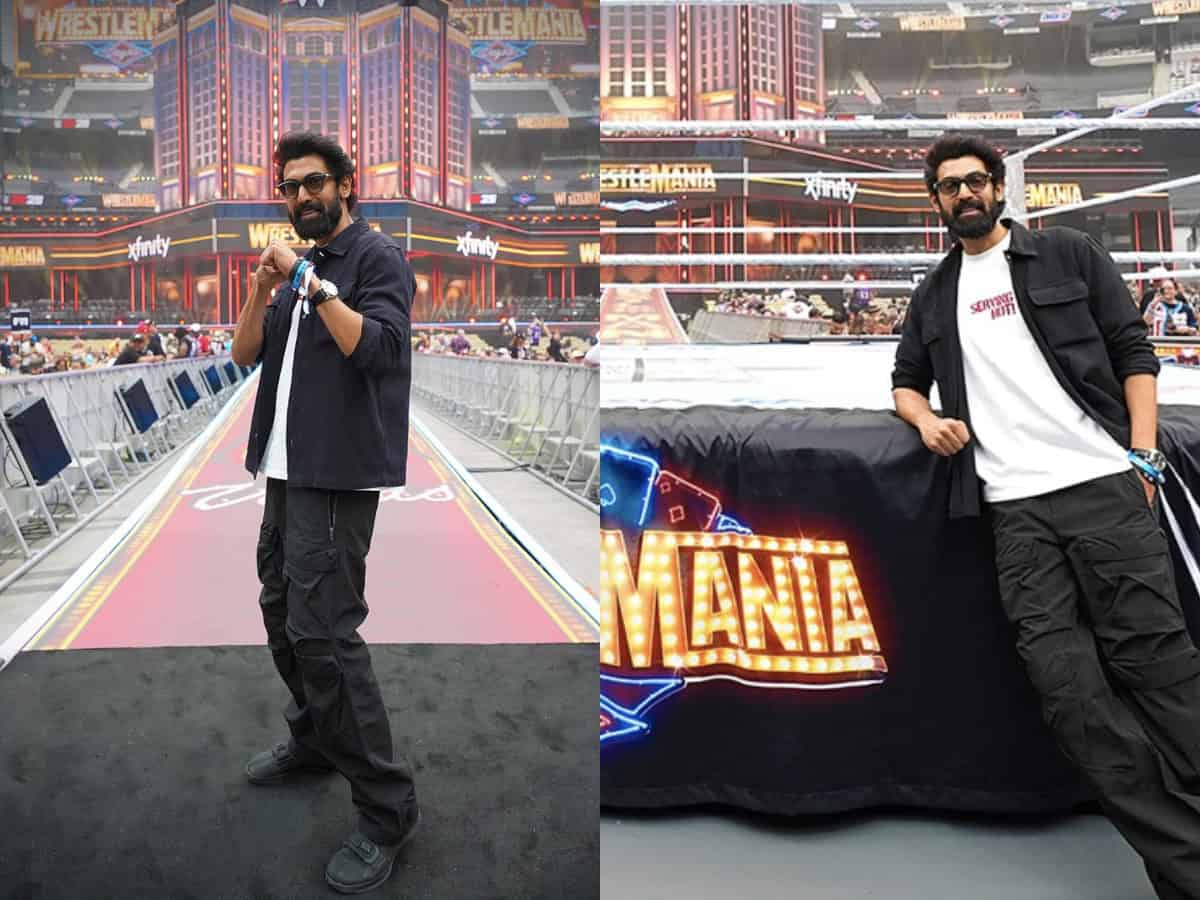 Rana Daggubati makes history as first Indian actor to feature at WrestleMania
