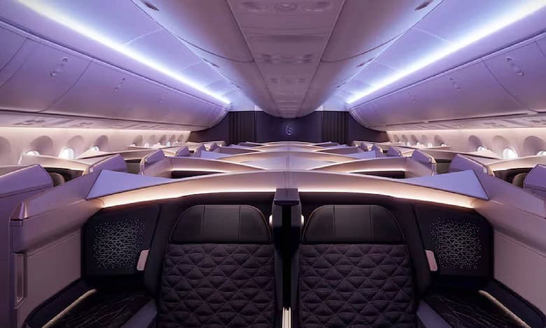 Business Elite onboard Riyadh Air