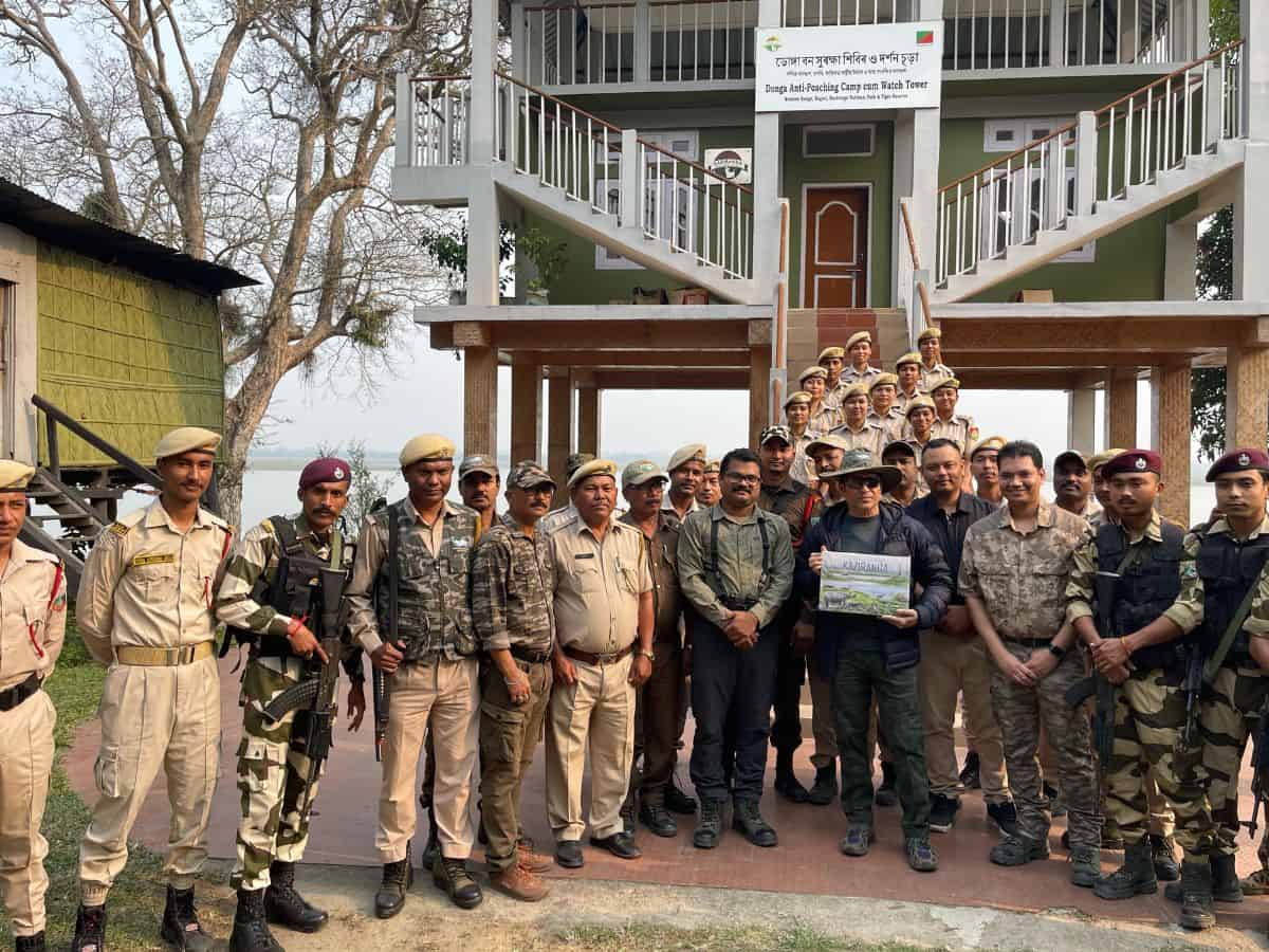 Sachin Tendulkar visits Kaziranga