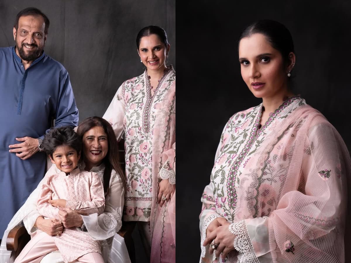 Sania Mirza celebrates Eid in Hyderabad, photos viral