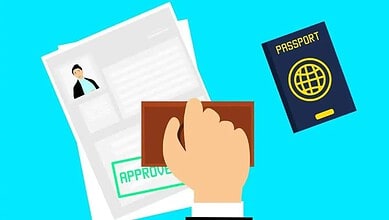 Students visa passport