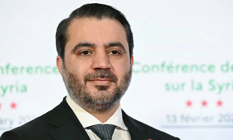 Syria’s Foreign Minister Asaad Al-Shibani