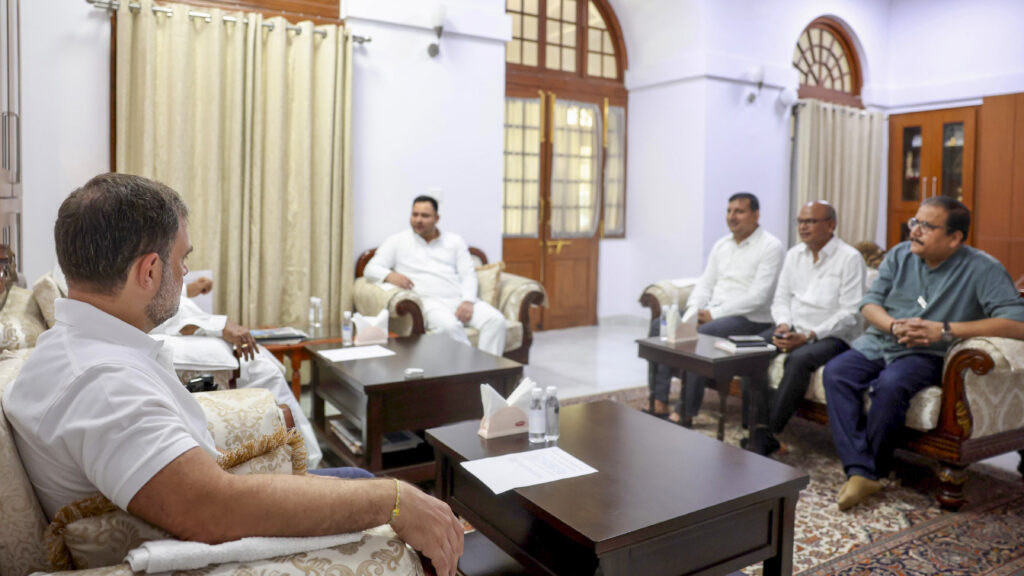 Congress, RJD meeting in Delhi