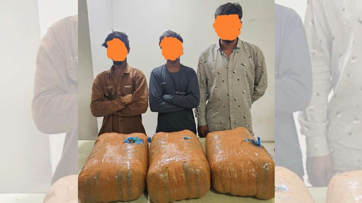 Three accused of possession and selling ganja arrested