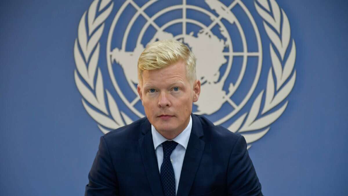 UN special envoy for Yemen Hans Grundberg
