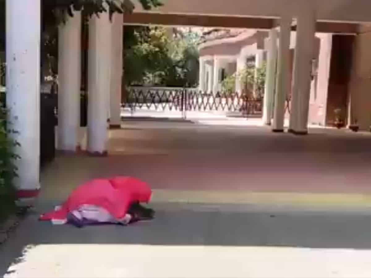UP elderly woman detained for offering namaz in front of DM's office