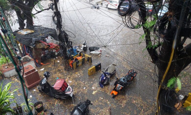 Rainfall hits Hyderabad; more downpours expected today