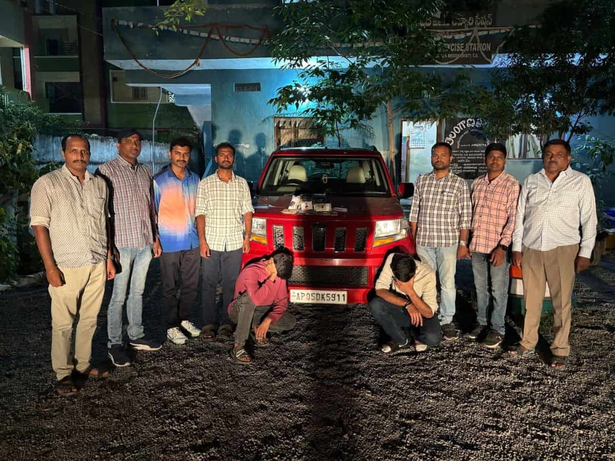 Drugs worth Rs 2.75 lakh seized in Sun City, Two IT professionals held