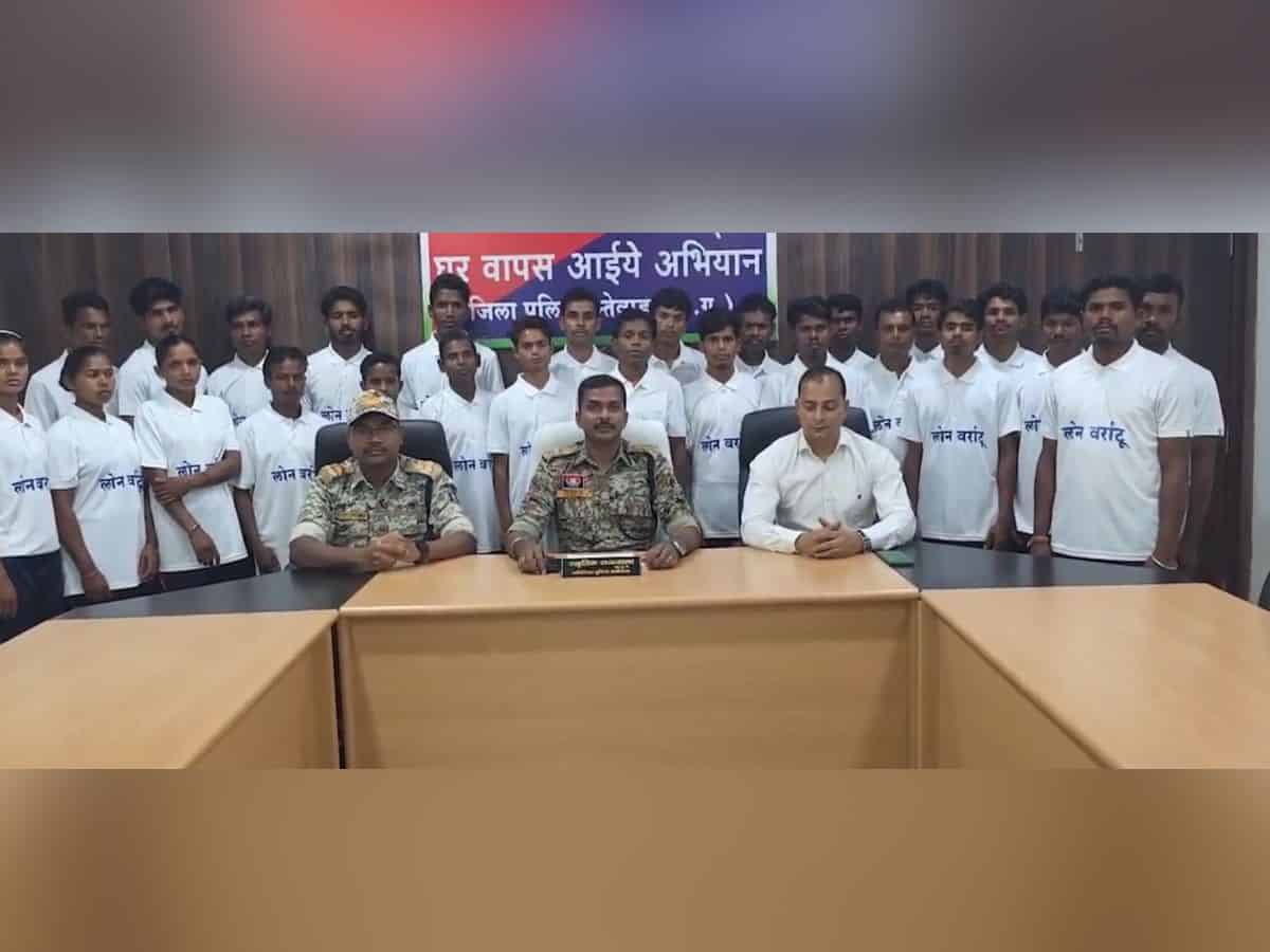 26 Maoists surrender before security forces in Dantewada