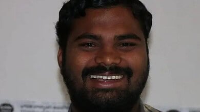 University of Hyderabad student Naveen Erram