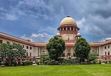 The image displays a picture of Supreme Court of India. April 16, 2025