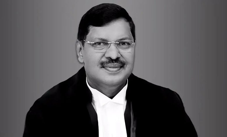 The image displays a picture of Justice Bhushan Ramkrishna Gavai. April 16, 2025