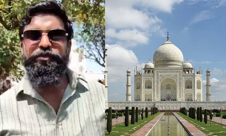 Man sprinkles ‘gangajal’ inside Taj Mahal, ASI initiates probe