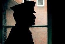 The image displays a representational image of police