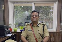 The image display a picture of IPS officer Shahnawaz Qasim