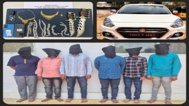 Accused caught for robbery in Hyderabad