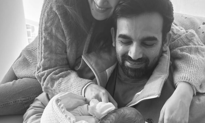 Sagarika Ghatge, Zaheer Khan welcomes baby boy Fatehsinh Khan