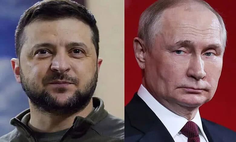 Zelensky and Putin