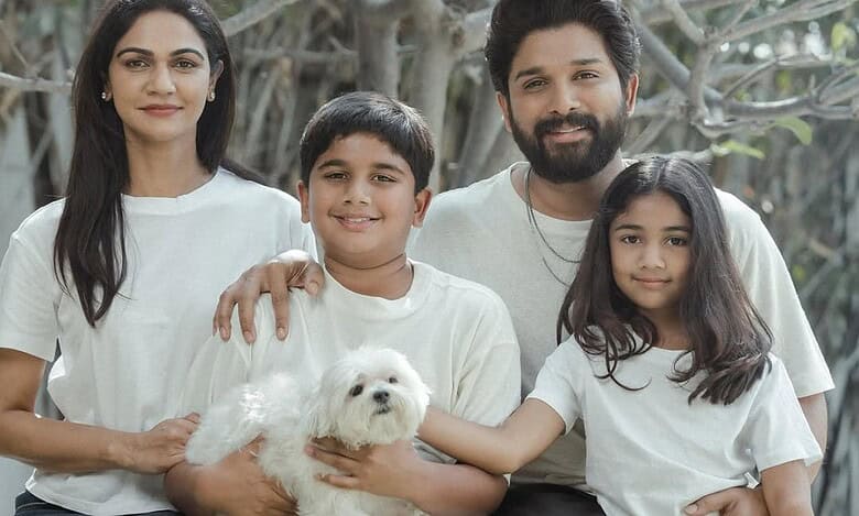 Allu Arjun wishes happy birthday to 'the love of his life' Allu Ayaan