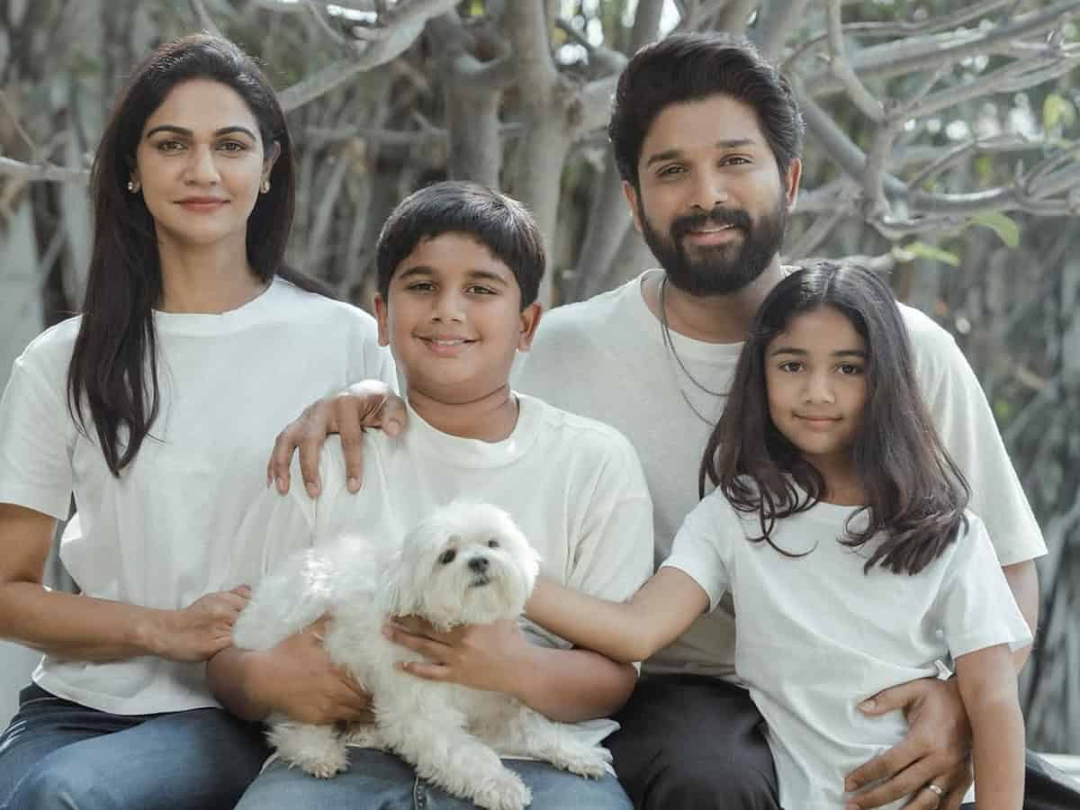 Allu Arjun wishes happy birthday to 'the love of his life' Allu Ayaan