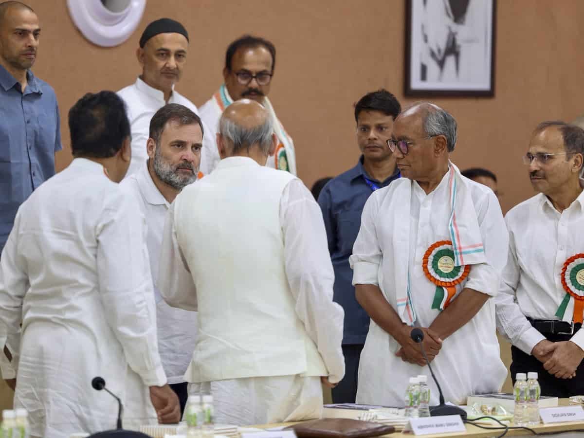Congress Working Committee meeting in Ahmedabad