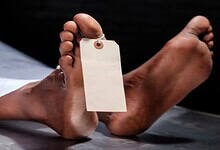 A representational image of a dead body