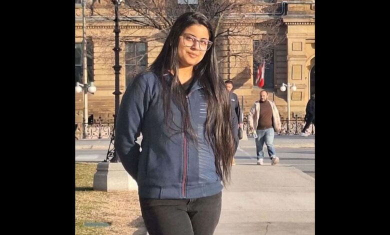 Missing Indian student in Canada.